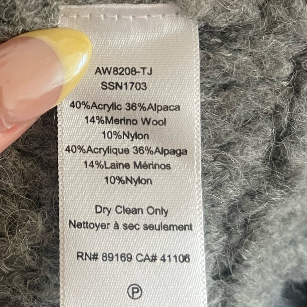 Atm Charcoal Grey Sweater - image 5